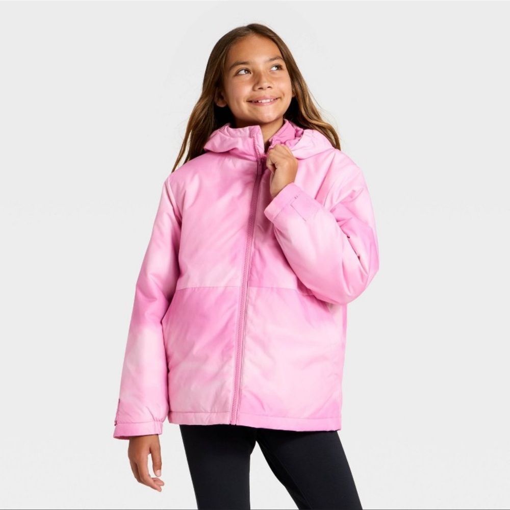 All In Motion Kids 3-in-1 Jacket - Pink Size Extra Small (4/5) NWT